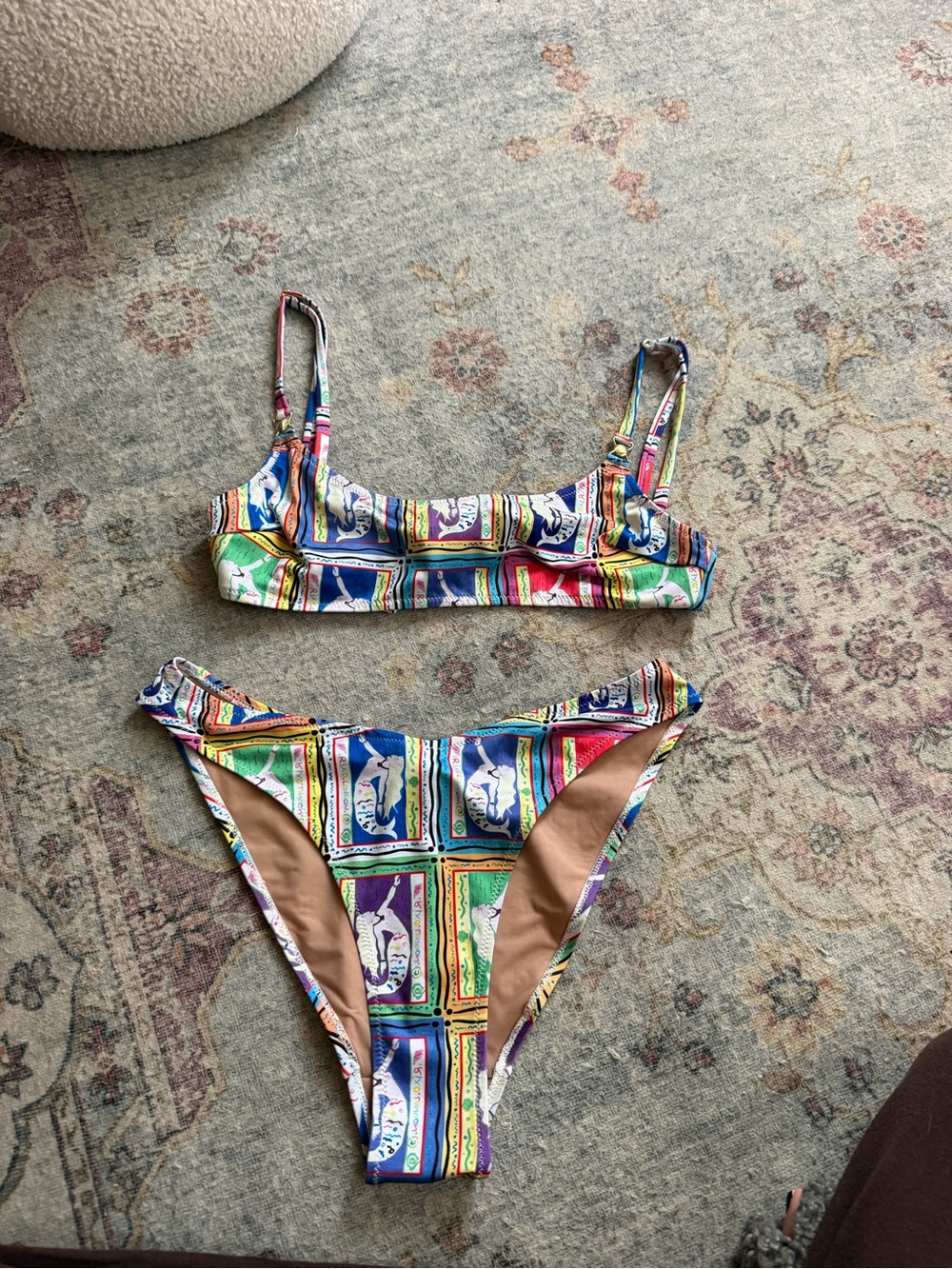 RIXO mermaid bikini set like new